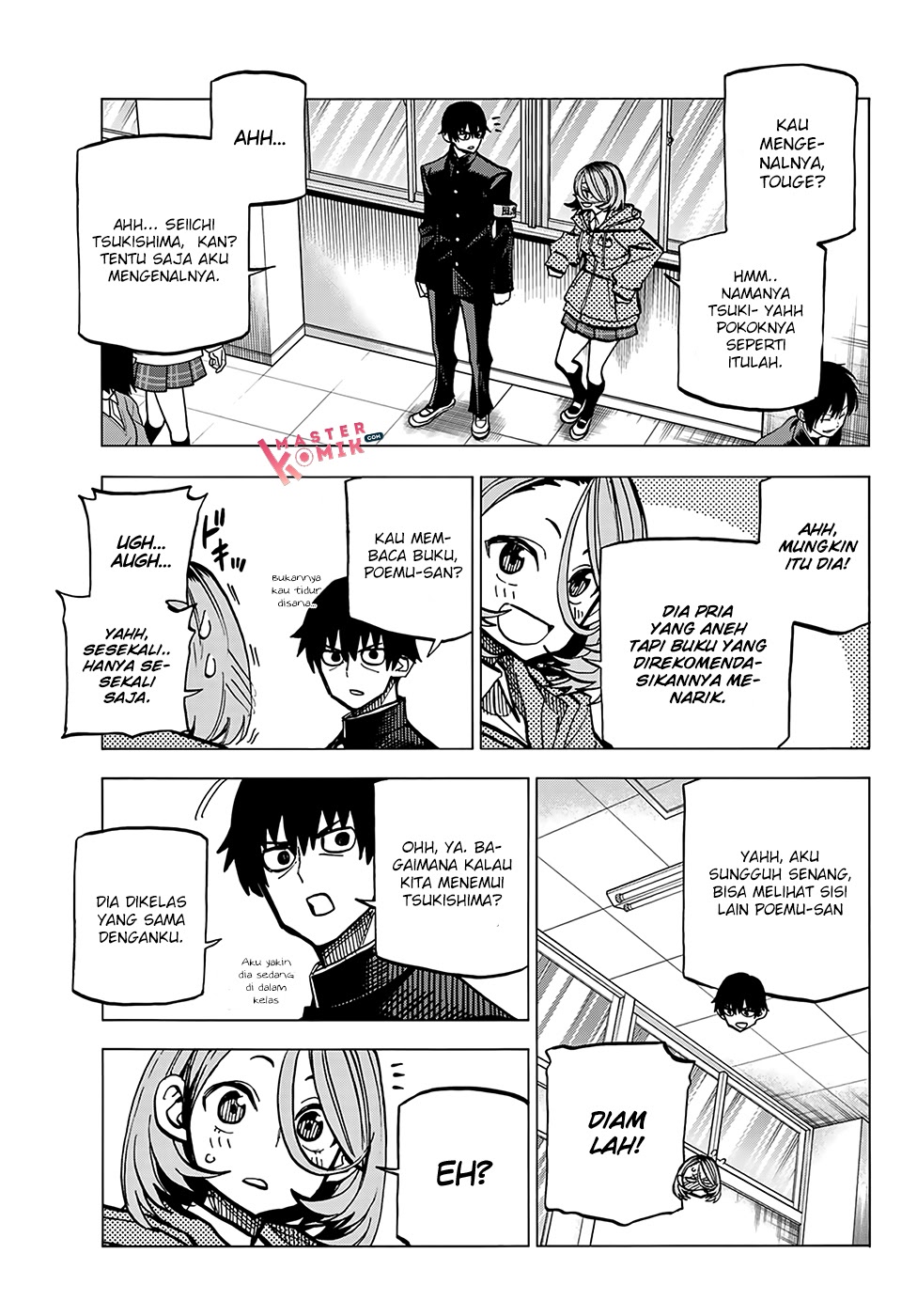 The Story Between a Dumb Prefect and a High School Girl with an Inappropriate Skirt Length Chapter 05 Gambar 11